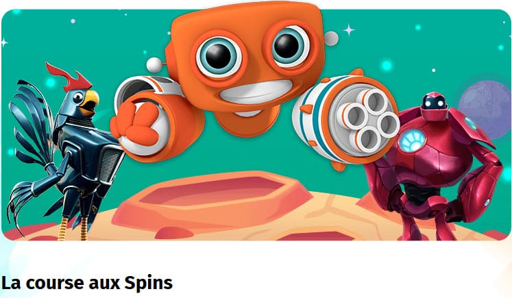 Happy Hugo Casino course aux Spins