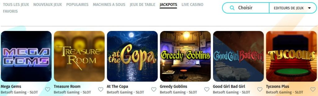 Happy Hugo Casino jackpots